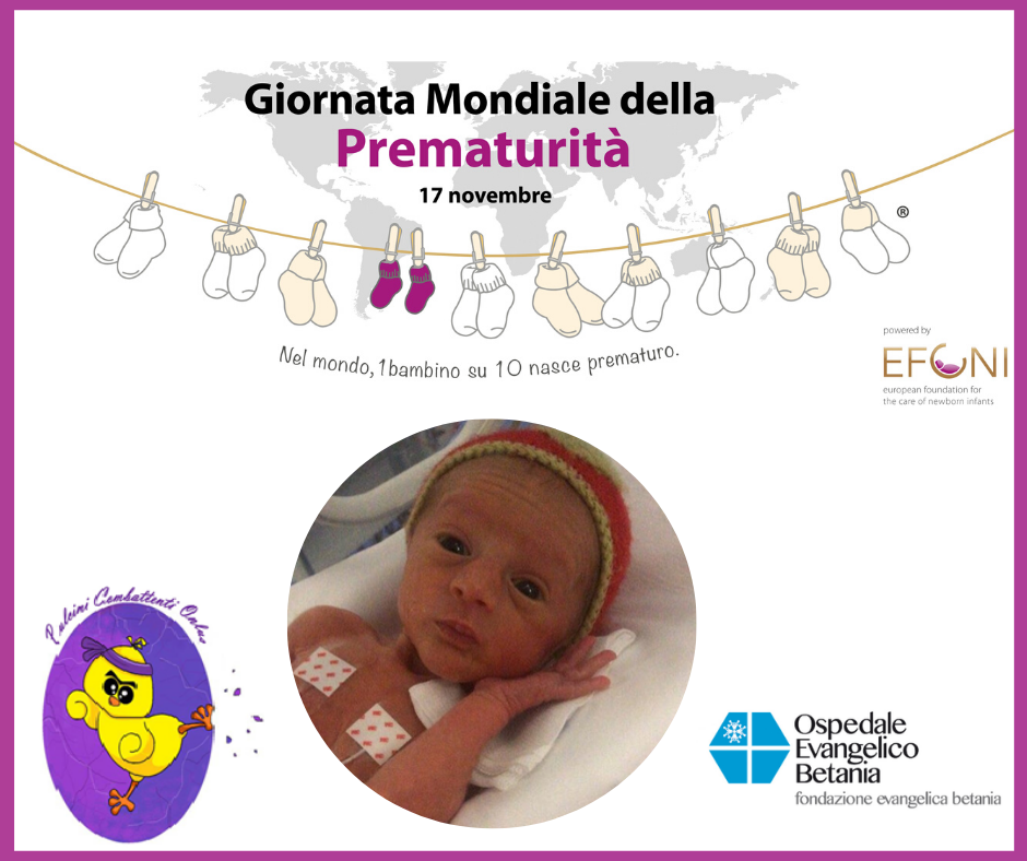 Neonati prematuri: all’Ospedale Betania la TIN apre ai familiari