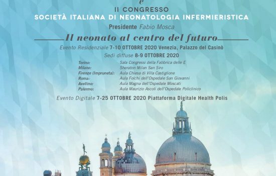 XXVI Congresso Nazionale Della SIN Società Italiana Di Neonatologia
